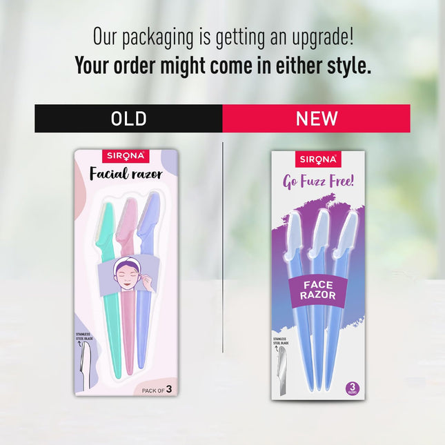 Sirona Reusable Face Razor for Women| Painless Facial Hair Removal