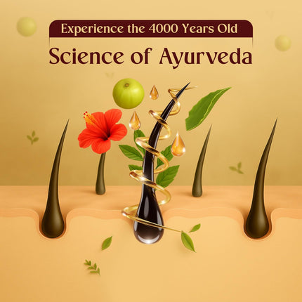 Veda Ayurvedic Cold Pressed Hair Oil | 200ml