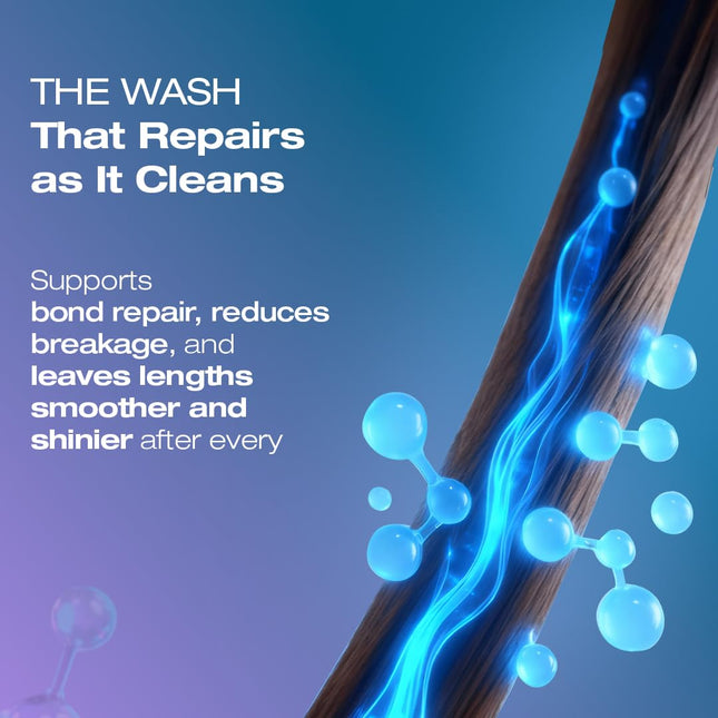 WOW Skin Science HyaNeon Bond Repair Hyaluronic Shampoo for Dry & Damaged Hair-600ml