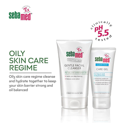 Sebamed gentle facial cleanser for oily & combination skin -150ml