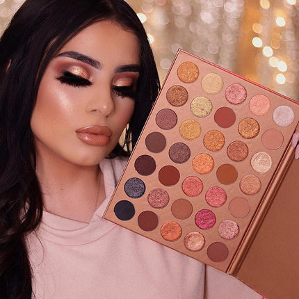 HUDA GIRL Beauty 35G Bronze Goal Eyeshadow Palette Powder - 35 Shades