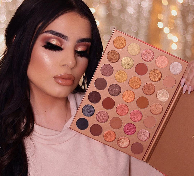 HUDA GIRL Beauty 35G Bronze Goal Eyeshadow Palette Powder - 35 Shades