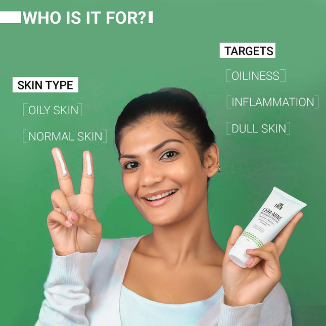 Sotrue Ceramide Gel Face Moisturizer for Oily & Acne Prone Skin -100g