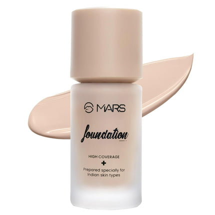 MARS SPF50 PA++++ High Coverage Liquid Foundation -40ml
