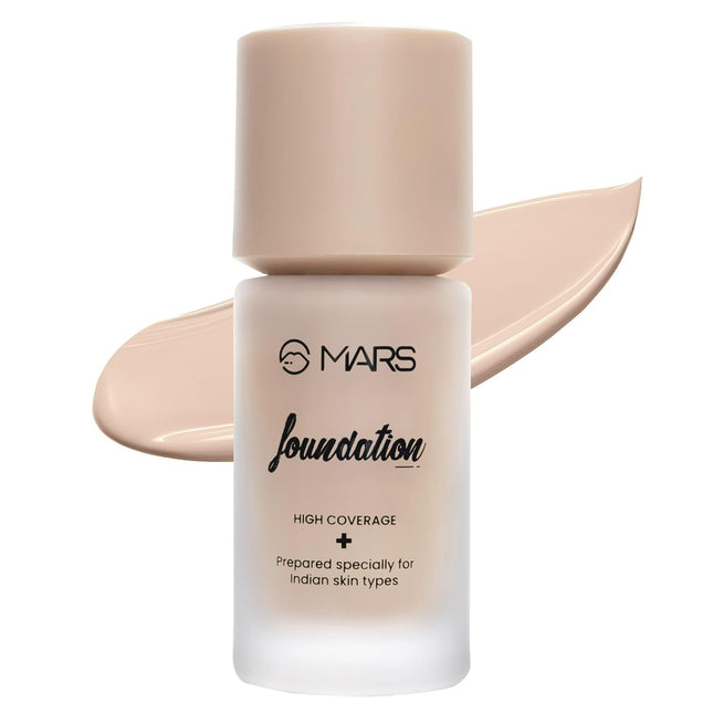 MARS SPF50 PA++++ High Coverage Liquid Foundation -40ml