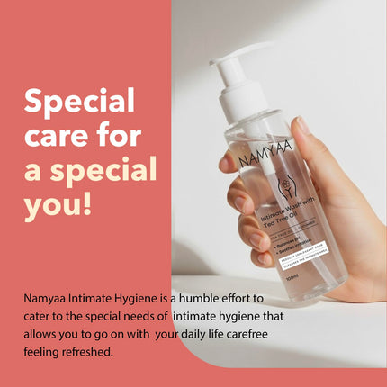 Namyaa Intimate Lightening Serum and Hygiene Wash for Men and Women, 100 gram each