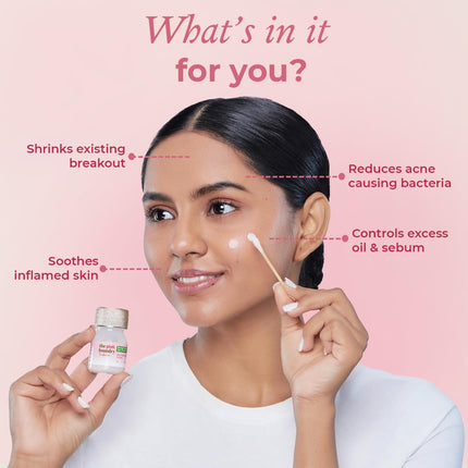 The Pink Foundry Acne Spot Corrector with Salicylic Acid & Sulfur-15ml