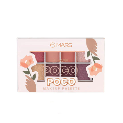 MARS Poco Face Makeup and eyeshadow Palette with Slider Case-20G