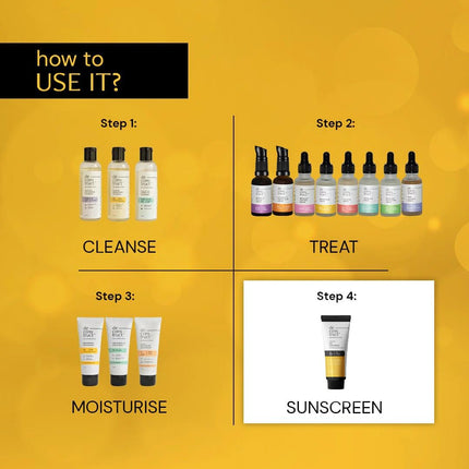 Deconstruct Face Gel Sunscreen SPF 50 + and PA+++ | Gel based sunscreen-80gm