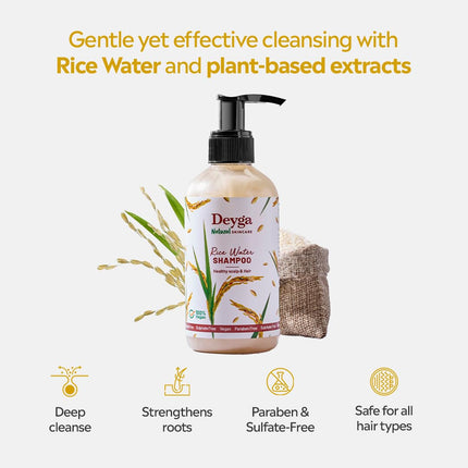 Deyga Rice Water Shampoo (220 ml)