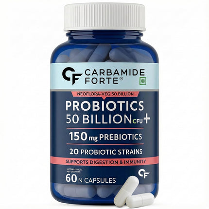 Carbamide Forte Probiotics Supplement 60 Capsules