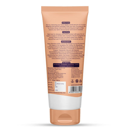 Aravi Organic Advanced Barrier Repair Moisturizer - With Ceramide, Peptide, Hyaluronic Acid & Cica-100 gm