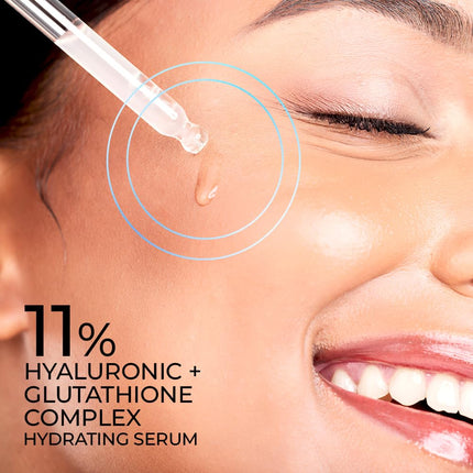 Streax Hydrate & Shine Face Serum, 30ml|11% Hyaluronic Acid