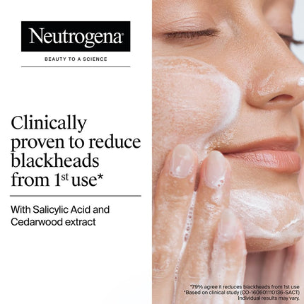 Neutrogena Deep Clean Scrub Blackhead Eliminating Daily Scrub For Face, 100g