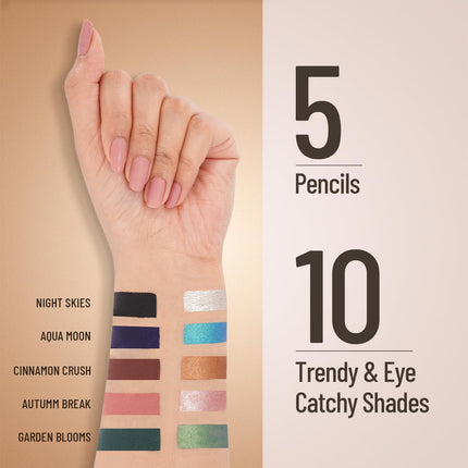 Swiss Beauty Chrome & Matte Twin Eyeshadow Stick -2g