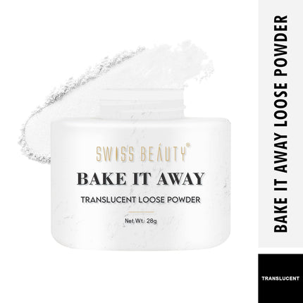 SWISS BEAUTY Bake It Away Makeup Natural Loose Powder-28g