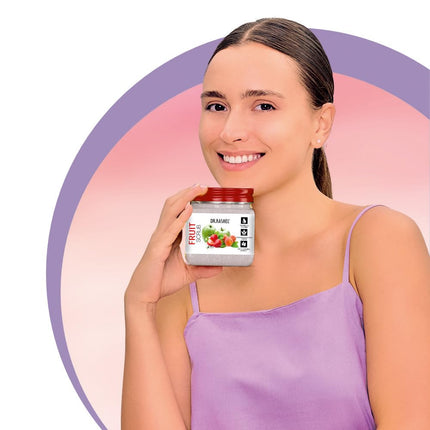 DR.RASHEL Fruit exfoliator For Face & Body -380 Ml