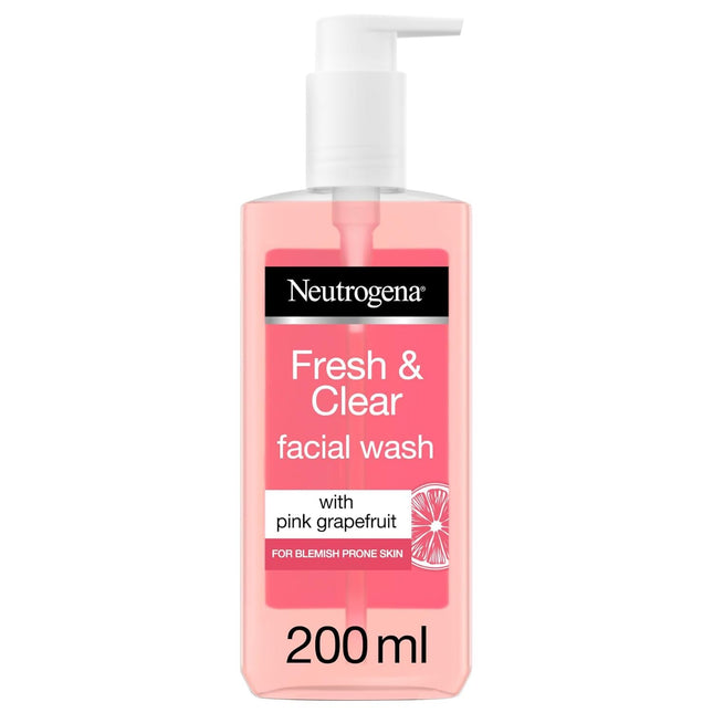 Neutrogena Visibly Pink Grapefruit Facial Wash - (200ml)