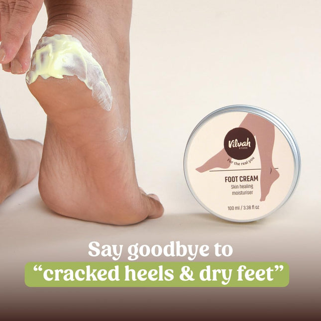 vilvah STORE Foot Cream | For Dry And Cracked Feet-100ML