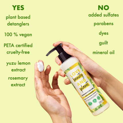 Love Beauty And Planet Rosemary & Yuzu lemon Scalp Conditioning 200ml