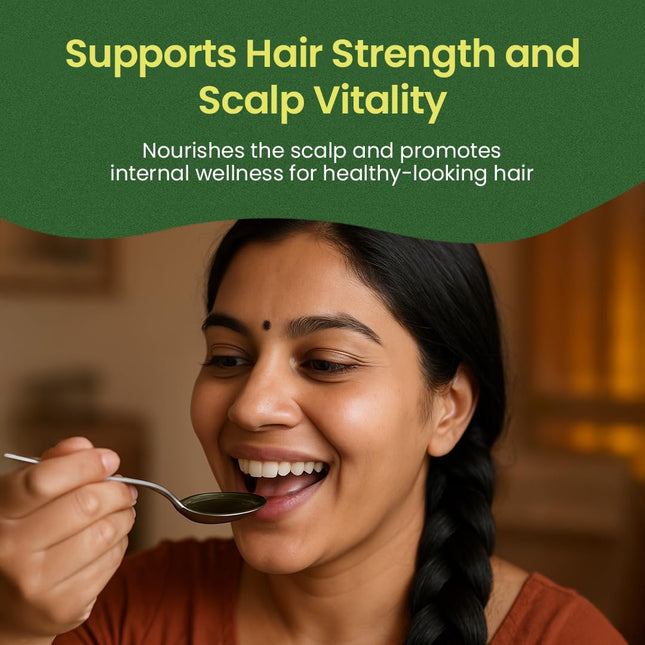 Kerala Ayurveda Bhringarajasava | Ayurvedic Hair Growth Tonic & Hair Fall Control -450ml