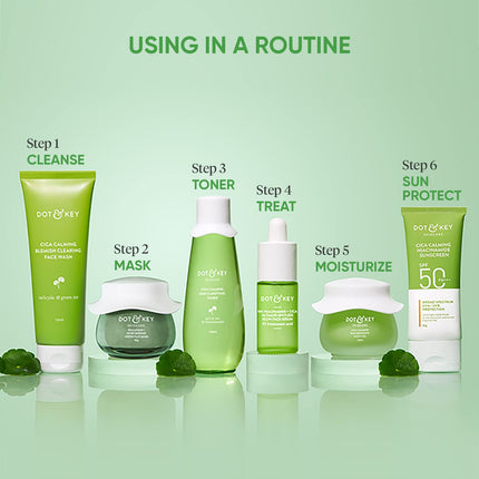 Dot & Key Skin Care Pollution + Acne Defense Green Clay Mask-85g