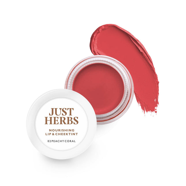 Just Herbs Ayurvedic, Natural Lip & Cheek Tint, Blush For Women