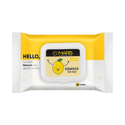 MARS Refreshing Wet Wipes for Face-25wipes