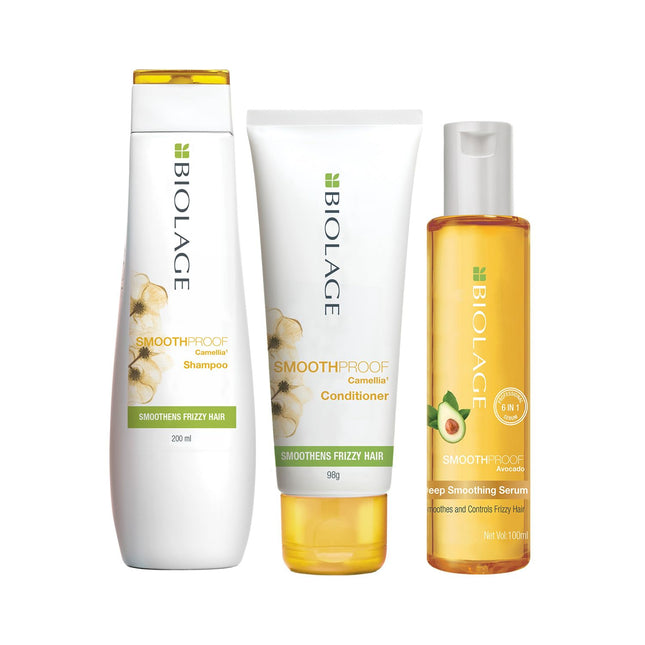 Biolage Smoothproof Home Spa Kit with Anti-Frizz Serum