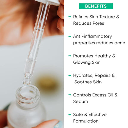 UrbanBotanics 10% Niacinamide Face Serum for Acne, Acne Scars/Marks for Oily & Acne Prone Skin | 30ml