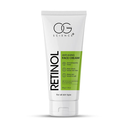 OG BEAUTY Science Retinol Anti-Aging Face Cream-50g