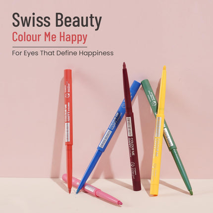 SWISS BEAUTY Matte Colour Me Happy Eyeliner Pencil-0.4g