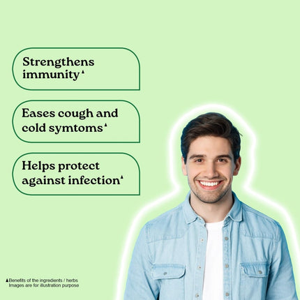 Organic India Immunity Booster - 60 Capsules Bottle