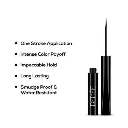 RENEE Extreme Stay Liquid Eyeliner 3x Black 4.5ml