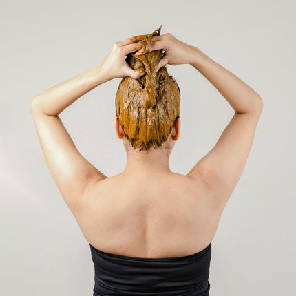 Nat Habit - Fresh Henna Paste, Pre-Soaked in Black Tea (Pack of 2 x 220g)