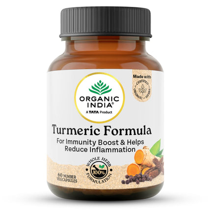 Organic India Turmeric Formula - 60 Veg Capsules