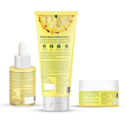 The Plant Fix Plix Pineapple Pigmentation Skincare Kit Pack of 3