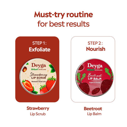 Deyga Strawberry Lip Scrub (16 g)