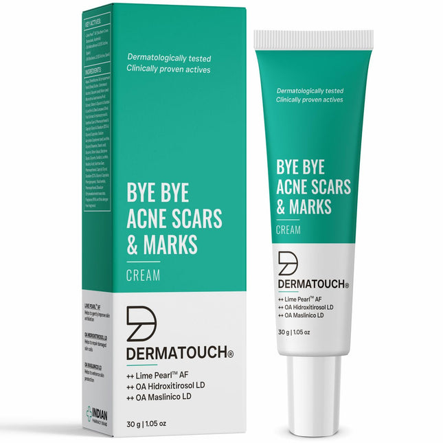 DERMATOUCH Bye Bye Acne Scars & Marks Cream || Acne Scars Corrector