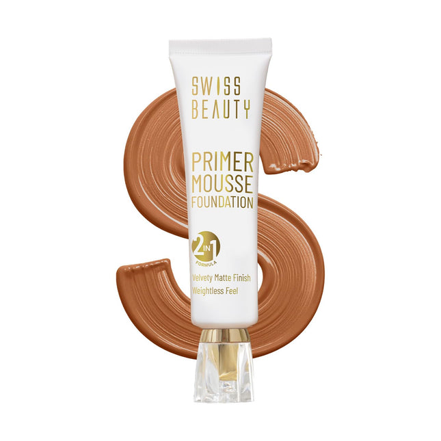 Swiss Beauty Primer Mousse Foundation-30ml