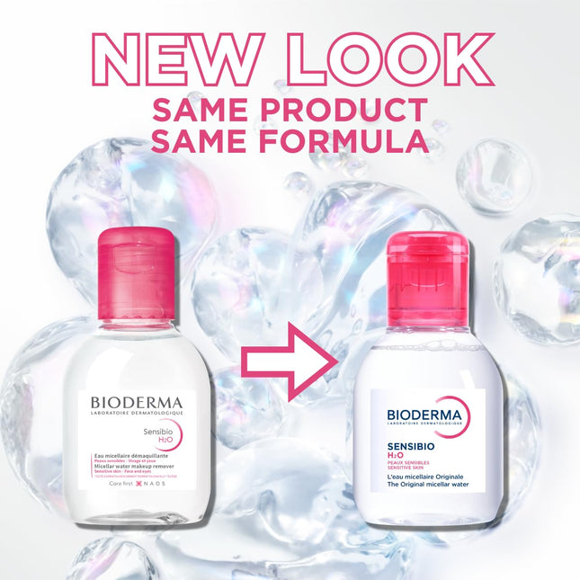 Bioderma Sensibio H2O Daily Soothing Cleanser Remover Face Eyes Sensitive skin-100ml