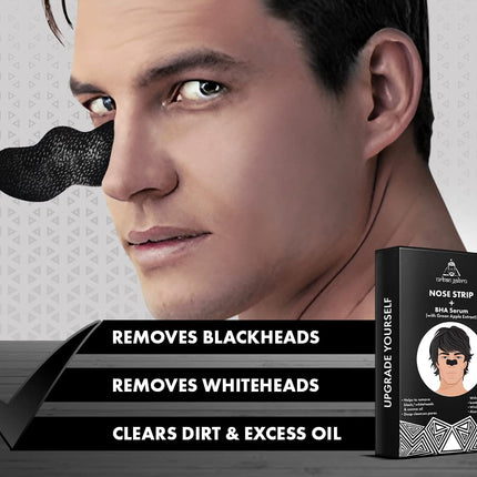 UrbanGabru Nose Strip with BHA Serum | Nose Strips for Blackhead-4 Strips