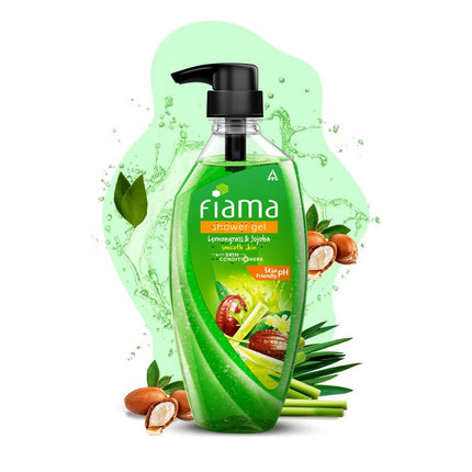 Fiama Body Wash Shower Gel Lemongrass & Jojoba, 500ml