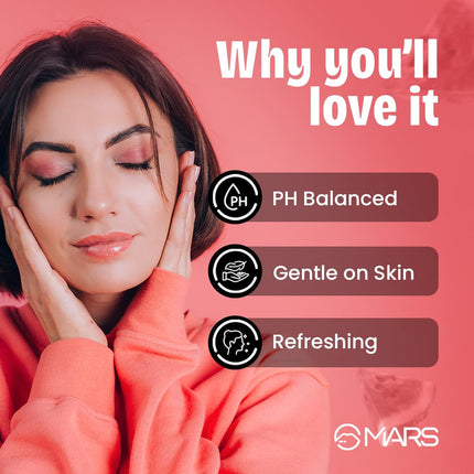MARS Refreshing Wet Wipes for Face-25wipes