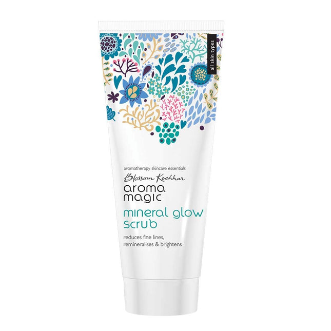 Aroma Magic Mineral Glow Scrub With beeswax, vegetable glycerine, lavender, tea tree & rose essential oils-100ml