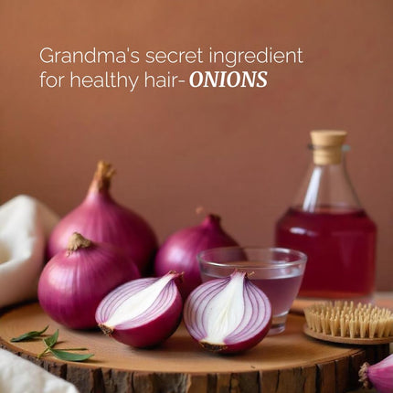 CAMIA Organic Onion Hair Oil with 5 Natural Hair Growth-100ml