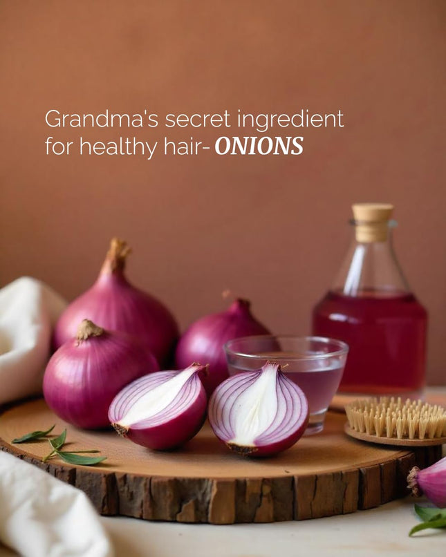 CAMIA Organic Onion Hair Oil with 5 Natural Hair Growth-100ml