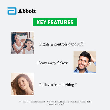 Selsun Abbott Suspension Anti Dandruff Shampoo for Men and Women-120ml