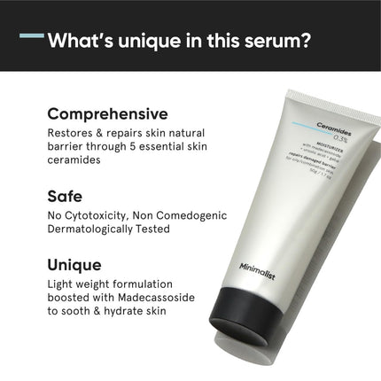 Minimalist 0.3% Ceramide Face Moisturizer -50gm