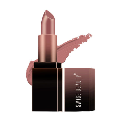 Swiss Beauty Hd Matte Pigmented Smudge Proof Lipstick-3.4g